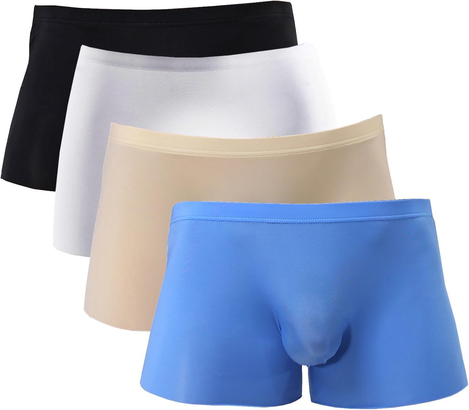 Men's Traceless Underwear Ice Silk Boxer Brief