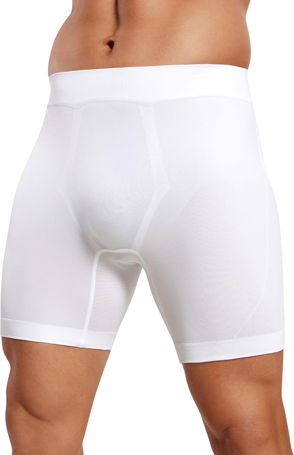 Men's Seamless 5" Boxer Briefs Breathable Sports Underwear (3-Pack) - Image 2