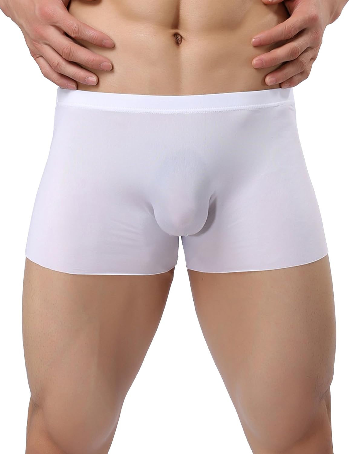 Men's Traceless Underwear Ice Silk Boxer Brief - Image 2