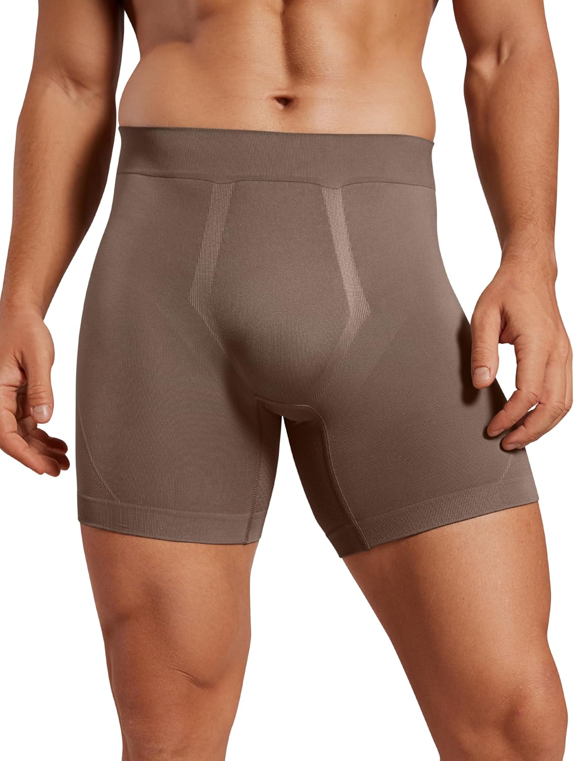 Men's Seamless 5" Boxer Briefs Breathable Sports Underwear (3-Pack) - Image 2